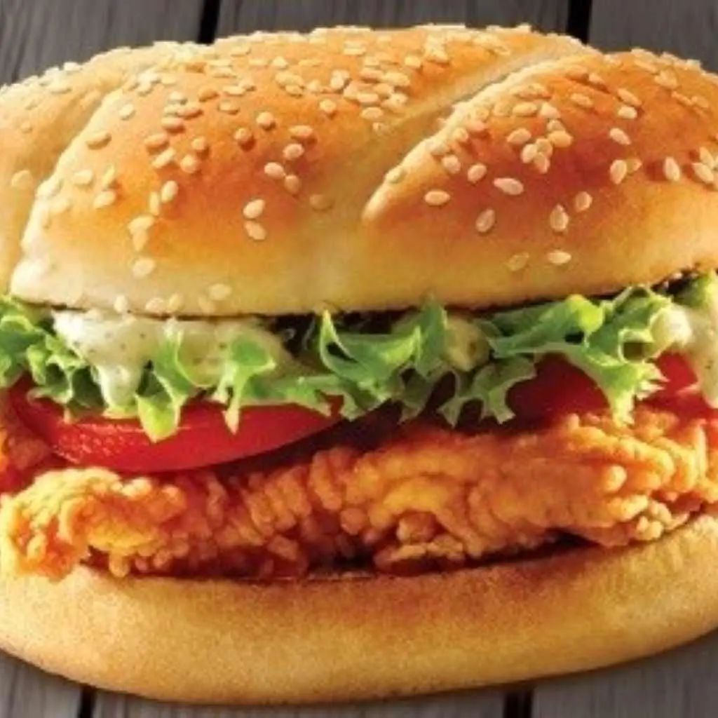 Bawan Chicken Burger Spicy